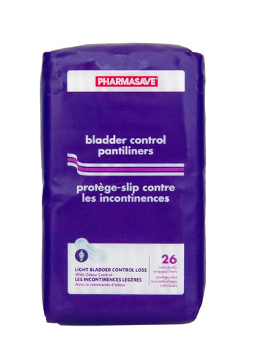 Picture of PHARMASAVE BLADDER CONTROL PANTILINERS 26S                                 