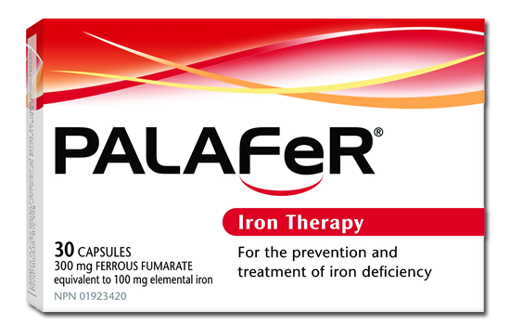Picture of PALAFER CAPSULES IRON THERAPY 30S       