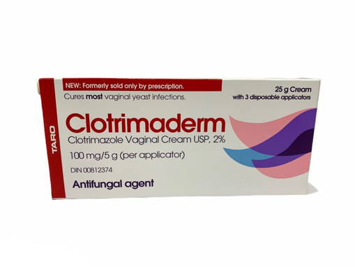 Picture of CLOTRIMADERM VAGINAL CREAM - WITH APPLICATOR 2% 25GR           