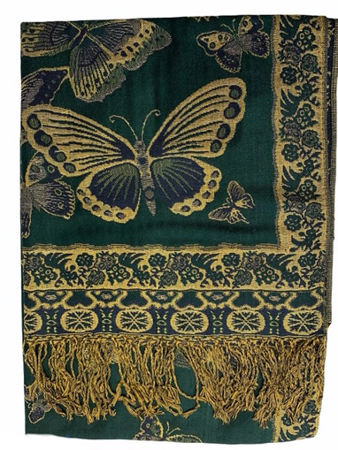 Picture of FASHION SCARF 1524-08 - GREEN                          