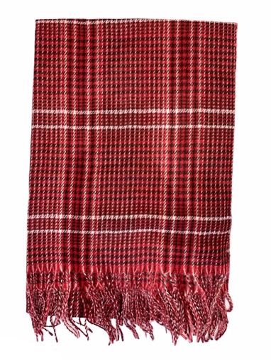 Picture of FASHION SCARF 1688-02 - BURGUNDY                         