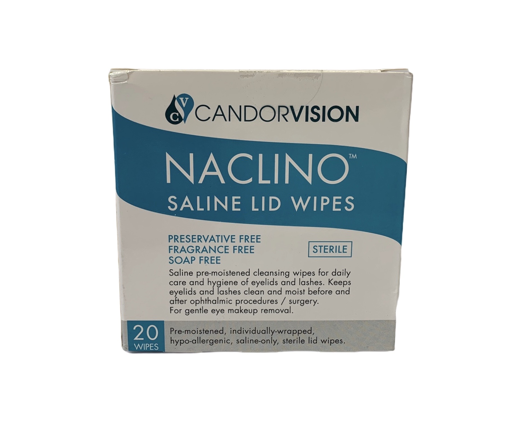 Picture of NACLINO SALINE - LID WIPES 20S                         