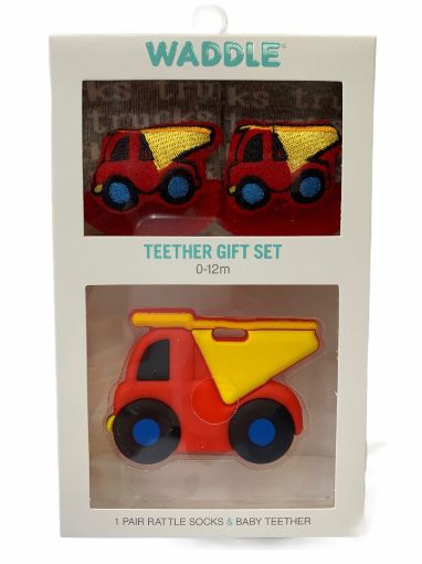 Picture of WADDLE RATTLE SOCK and SILLY CHEW - TRUCK 101136