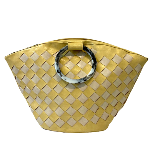 Picture of HAND PURSE YD7376 - YELLOW                               