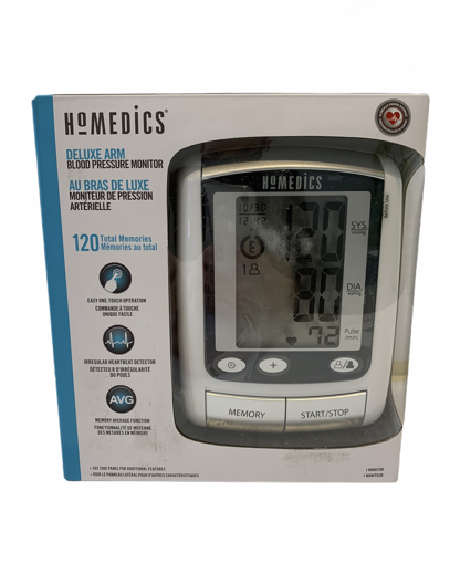 Picture of HOMEDICS BPM - LARGE DISPLAY and ARM CUFF 120 MEMORIES BPA-065