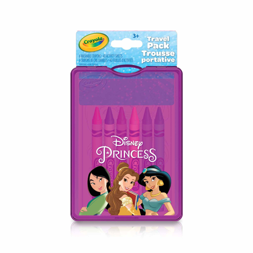 Picture of CRAYOLA PRINCESS TRAVEL PACK                                               