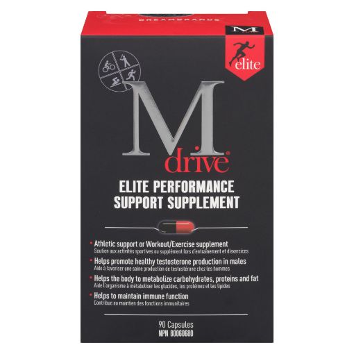 Picture of M-DRIVE ELITE TESTOSTERONE SUPPORT 90S                                     