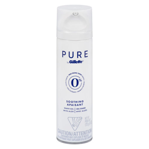 Picture of PURE BY GILLETTE SHAVE GEL 170GR                                           