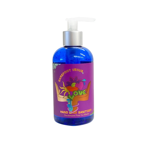 Picture of BAREFOOT VENUS HAND SANITIZER  - 68% GRAIN ALCOHOL AND ESSENTIAL OIL OF PEPPERMINT - LOVE 225ML