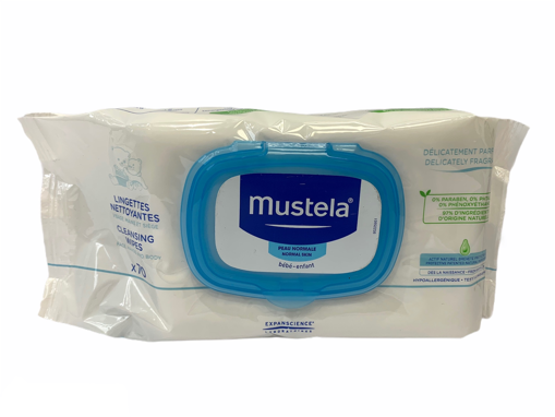 Picture of MUSTELA CLEANSING WIPES 70S                                     