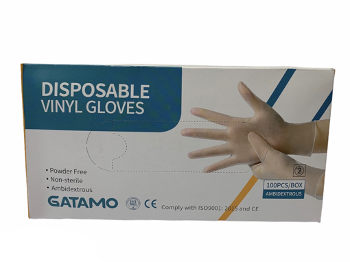 Picture of DISPOSABLE VINYL GLOVES 100S                         