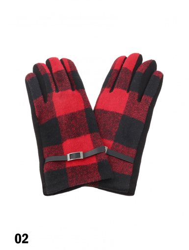Picture of WINTER GLOVES GL1071-02 RED                         
