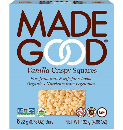 Picture of MADEGOOD SQUARES - VANILLA 132GR 