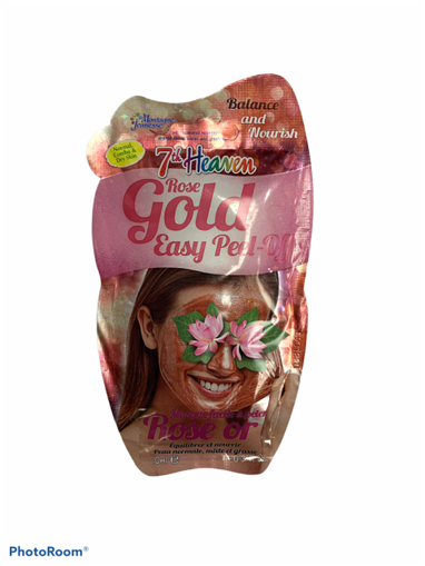 Picture of 7TH HEAVEN METALLIC PEEL OFF MASK - ROSE GOLD                              