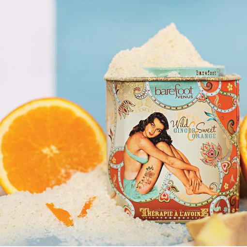 Picture of BAREFOOT VENUS OAT THERAPY BATH - GINGER AND SWEET ORANGE - 16OZ