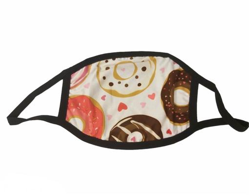 Picture of ADULT FACE MASK - DONUTS PM100946                          