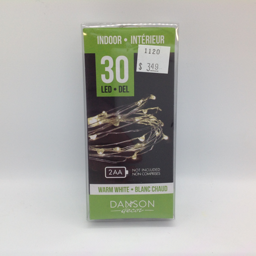 Picture of DANSON LED STRING LIGHTS - MICRO-DOT - 30 LIGHTS - WARM WHITE 10FT X99196  