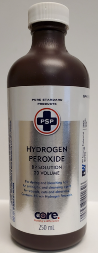 Picture of PURE STANDARD HYDROGEN PEROXIDE 20 VOLUME 250ML                   