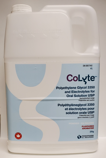 Picture of COLYTE COLONOSCOPY PREPARATIONS 4LT                                        