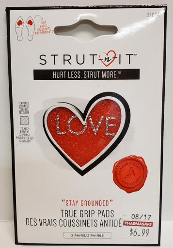 Picture of STRUT N IT STAY GROUNDED TRUE GRIP PADS 2PR                                