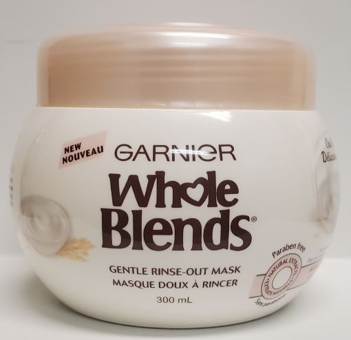 Picture of GARNIER WHOLE BLENDS RINSE OUT MASK - OAT DELICACY 300ML                   