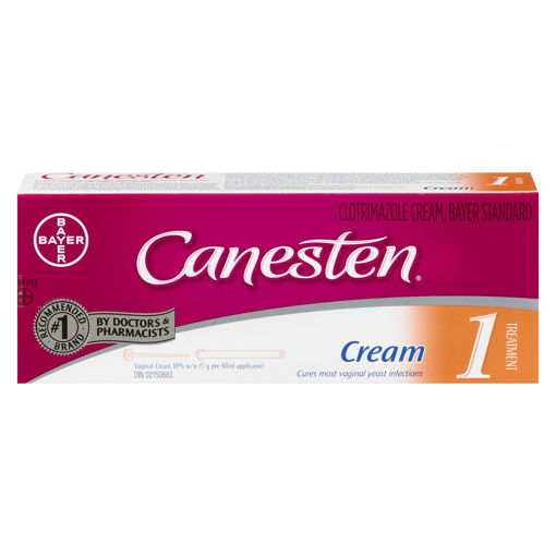 Picture of CANESTEN 1 TREATMENT VAGINAL CREAM 10% 5GR