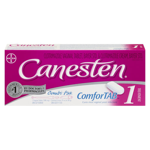 Picture of CANESTEN 1-DAY COMBI-PAK 500MG