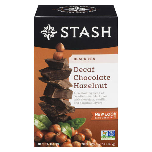 Picture of STASH TEA DECALF - CHOCOLATE/HAZELNUT 18S