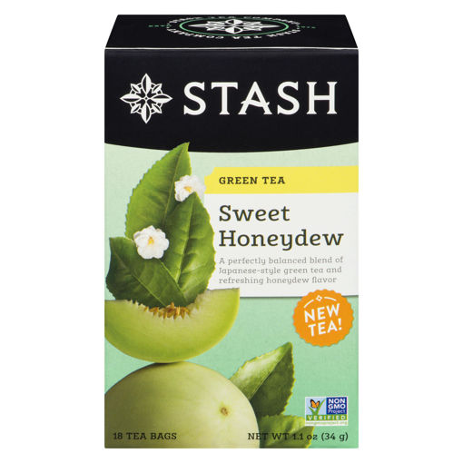 Picture of STASH TEA GREEN TEA -SWEET HONEYDEW 18S 