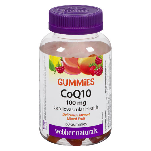 Picture of WEBBER NATURALS COQ10 100MG GUMMIES 60S                                    