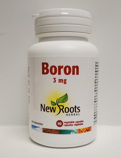 Picture of NEW ROOTS HERBAL BORON VEGETABLE CAPSULES 90S                                    