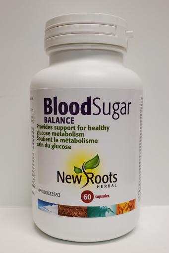 Picture of NEW ROOTS HERBAL BLOOD SUGAR BALANCE VEGETABLE CAPSULES 60S   