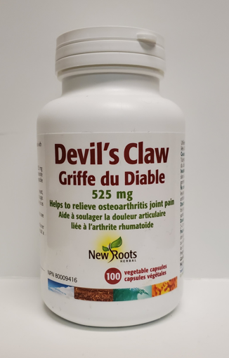 Picture of NEW ROOTS HERBAL DEVILS CLAW VEGETABLE CAPSULES 100S