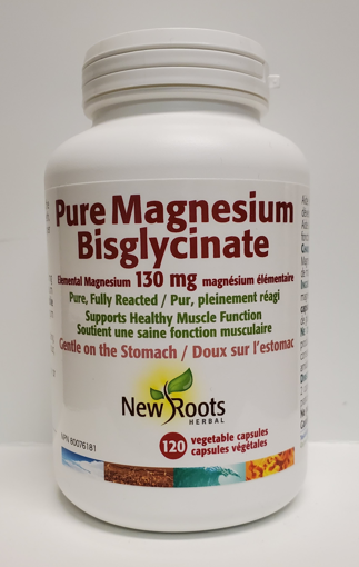 Picture of NEW ROOTS HERBAL PURE MAGNESIUM BISGLYCINATE 120S    