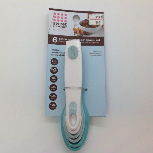 Picture of SWEET CREATIONS  MEASURING SPOON 6-PC SET KG04923CAD                       