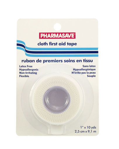 Picture of PHARMASAVE FIRST AID TAPE - CLOTH 1IN X 10YDS                              