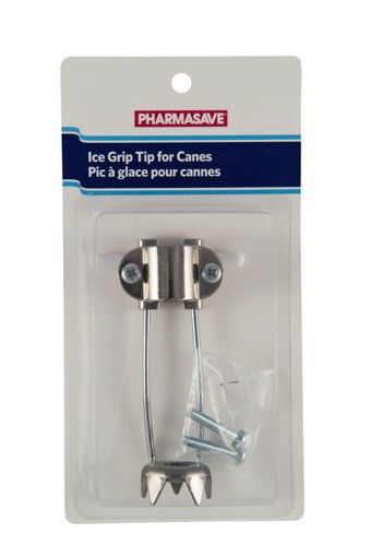 Picture of PHARMASAVE CANE TIP - ICE GRIP                                             