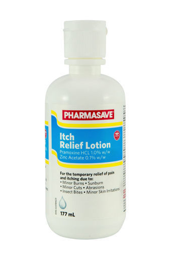 Picture of PHARMASAVE ITCH RELIEF LOTION 177ML                                        