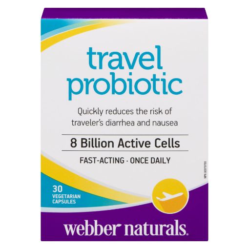 Picture of WEBBER NATURALS TRAVEL PROBIOTIC 8 BILLION CELLS CAPSULES 30S              