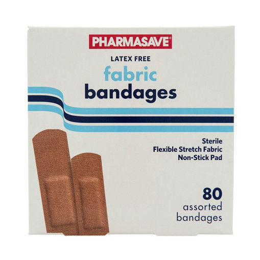 Picture of PHARMASAVE BANDAGE - FABRIC 80S                                            
