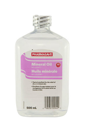 Picture of PHARMASAVE MINERAL OIL - LIGHT 500ML                                       