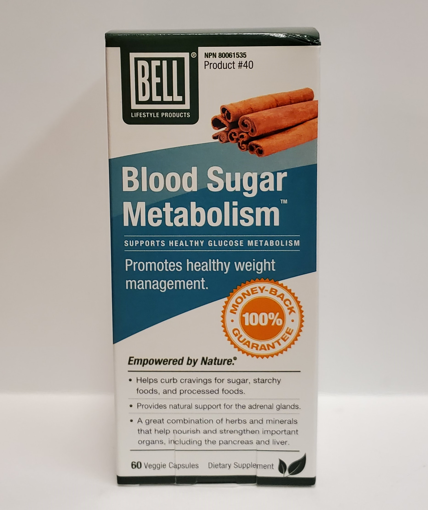 Picture of BELL BLOOD SUGAR METABOLISM - VEGETABLE CAPSULES 60S