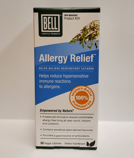 Picture of BELL ALLERGY RELIEF - VEGETABLE CAPSULES 30S                       