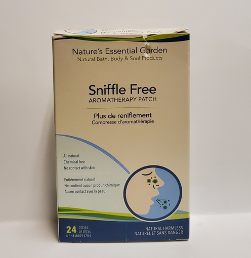 Picture of NATURE'S ESSENTIAL GARDEN -SNIFFLE FREE AROMATHERAPY PATCH 24S                  