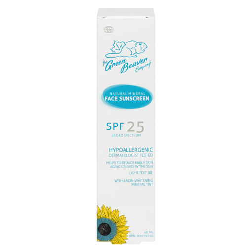 Picture of GREEN BEAVER FACE CREAM SPF25 40ML                                         