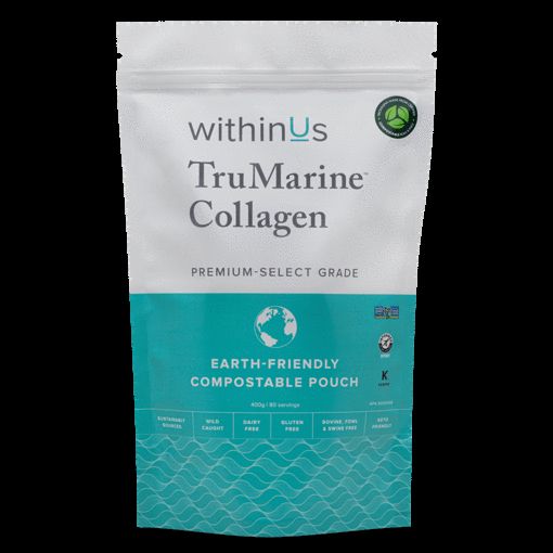 Picture of WITHINUS TRUMARINE COLLAGEN COMPOSTABLE POUCH - 80 SERVINGS