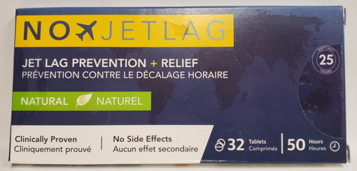 Picture of NO JETLAG - JET LAG PREVENTION + RELIEF 32TABS                                 