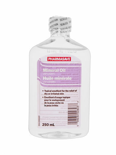 Picture of PHARMASAVE MINERAL OIL - LIGHT 250ML                                       