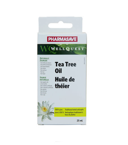 Picture of PHARMASAVE WELLQUEST TEA TREE OIL 100% 25ML                                