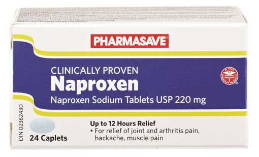 Picture of PHARMASAVE NAPROXEN SODIUM 220MG 24S                                       
